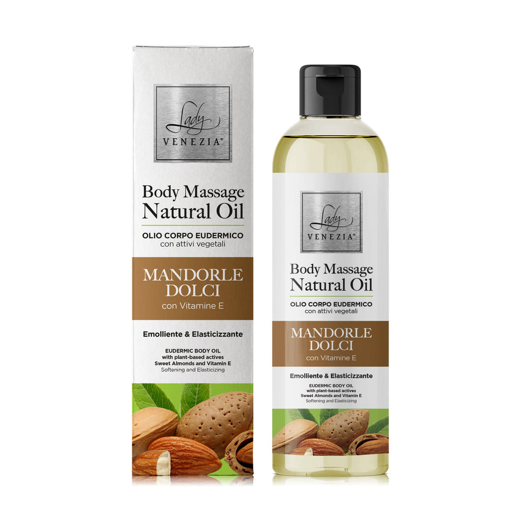 Body Massage Natural Oil de almendras dulces - 250 ml — Lady Venezia