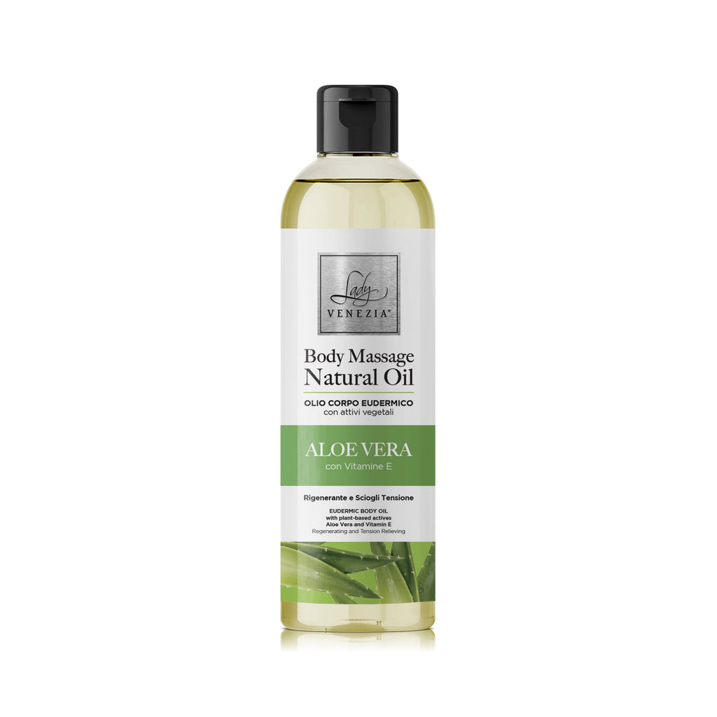 Body Massage Natural Oil · Aloe vera · 250 ml — imagen 2