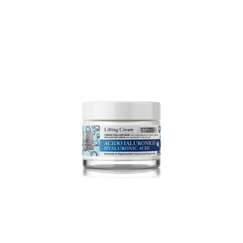 Crema facial antiarrugas con ácido hialurónico - 50 ml — imagen 2