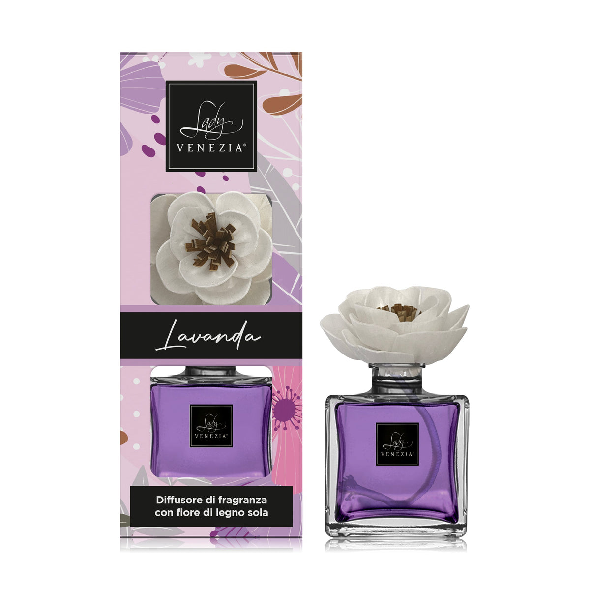 Difusor de ambiente con flor Collezione Dream - 2 fragancias - 100 ml — Lady Venezia