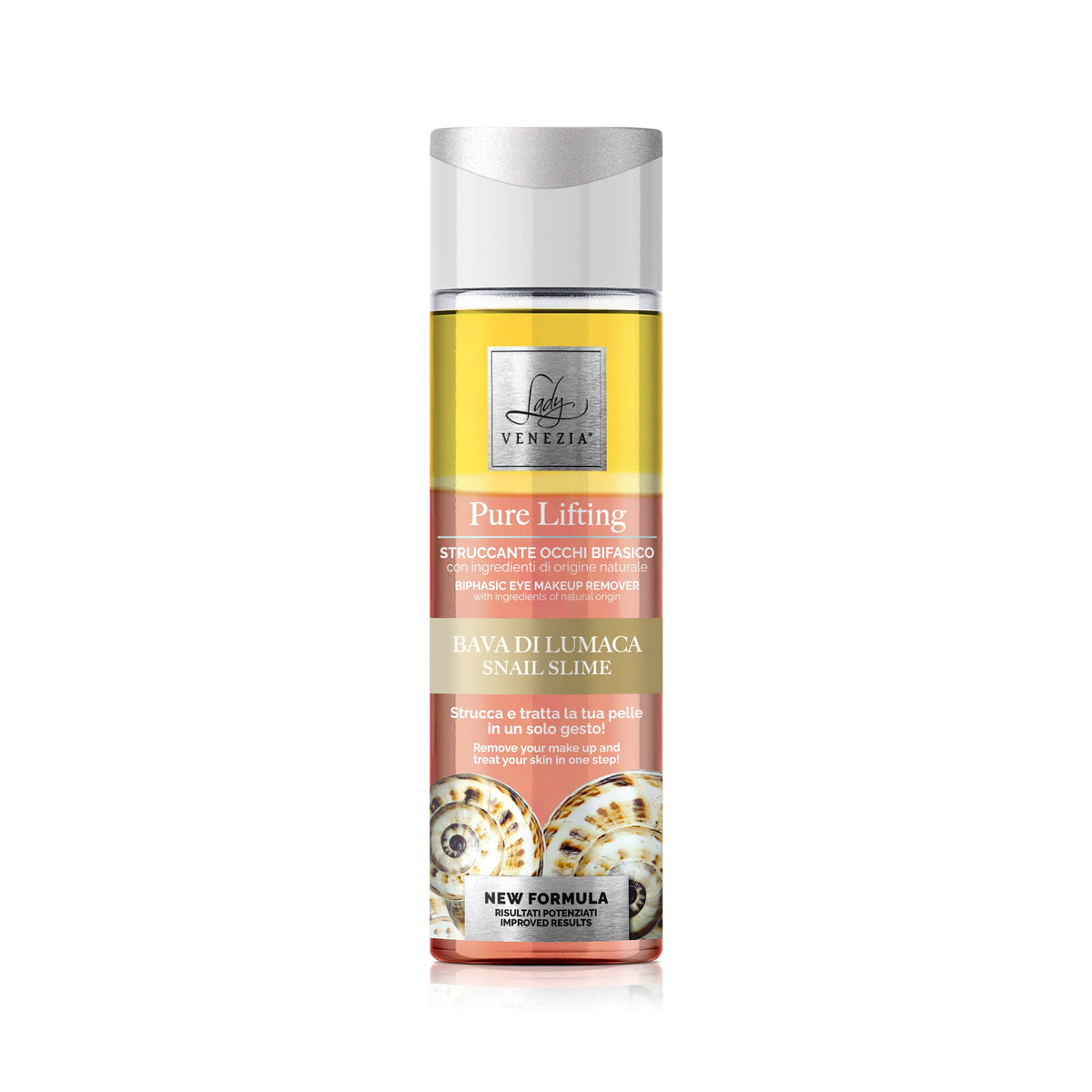 Desmaquillante de ojos bifásico - Pure Lifting - Baba de caracol - 250 ml — Lady Venezia