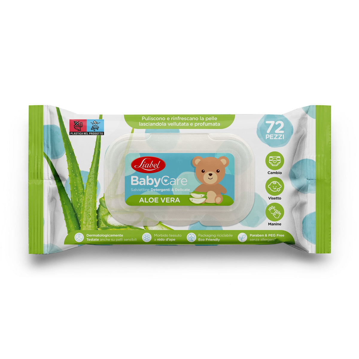 Liabel · Toallitas Baby Care 72 unidades — imagen 5