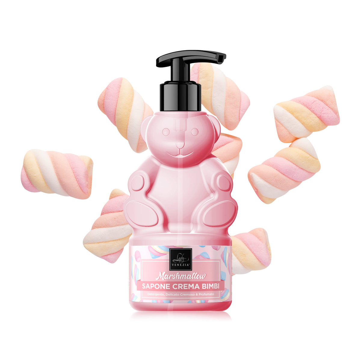 Jabón crema para niños · 6 fragancias 300 ml — Lady Venezia