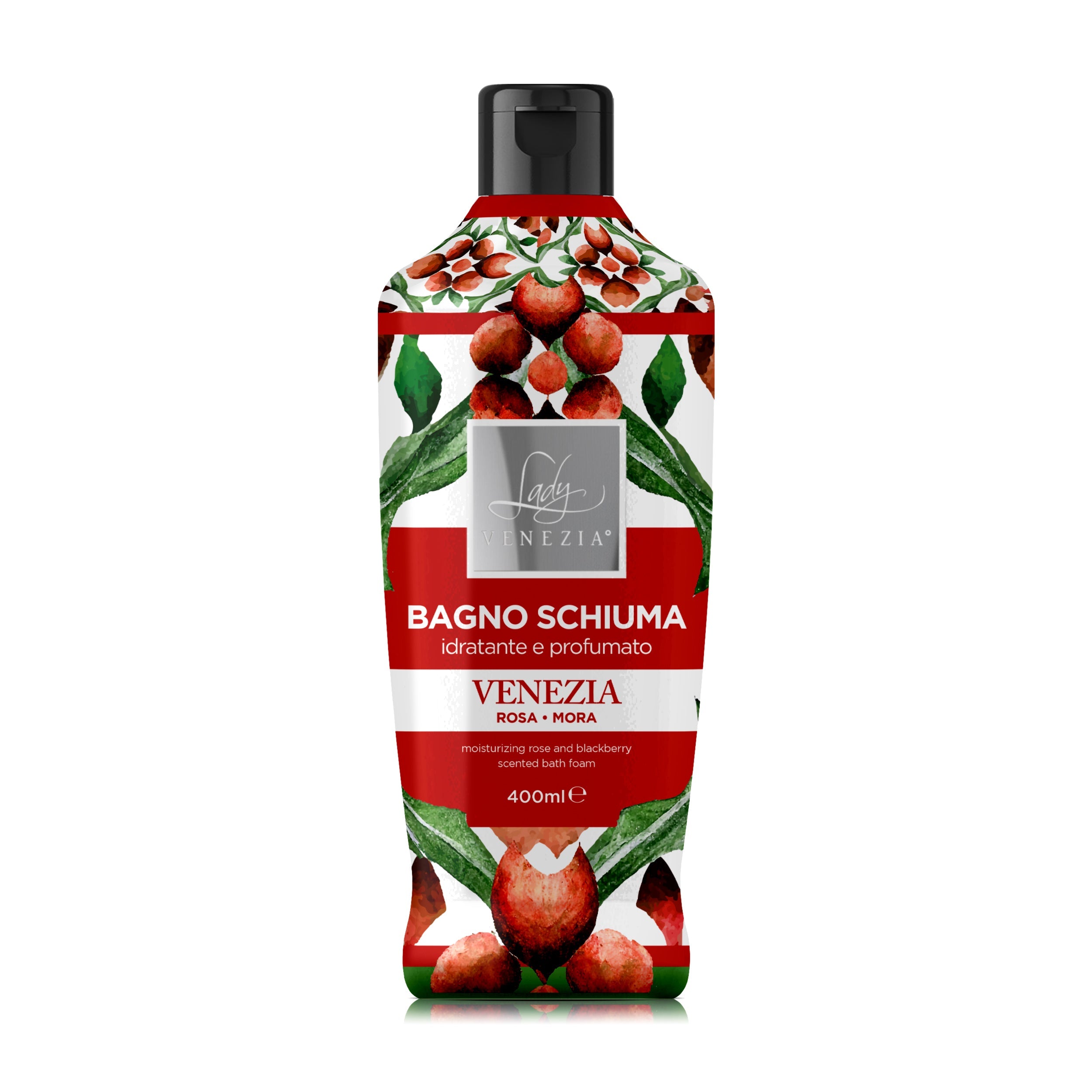 Espuma de baño Collezione Ceramiche · Hidratante y perfumada · 4 fragancias · 400 ml — imagen 2