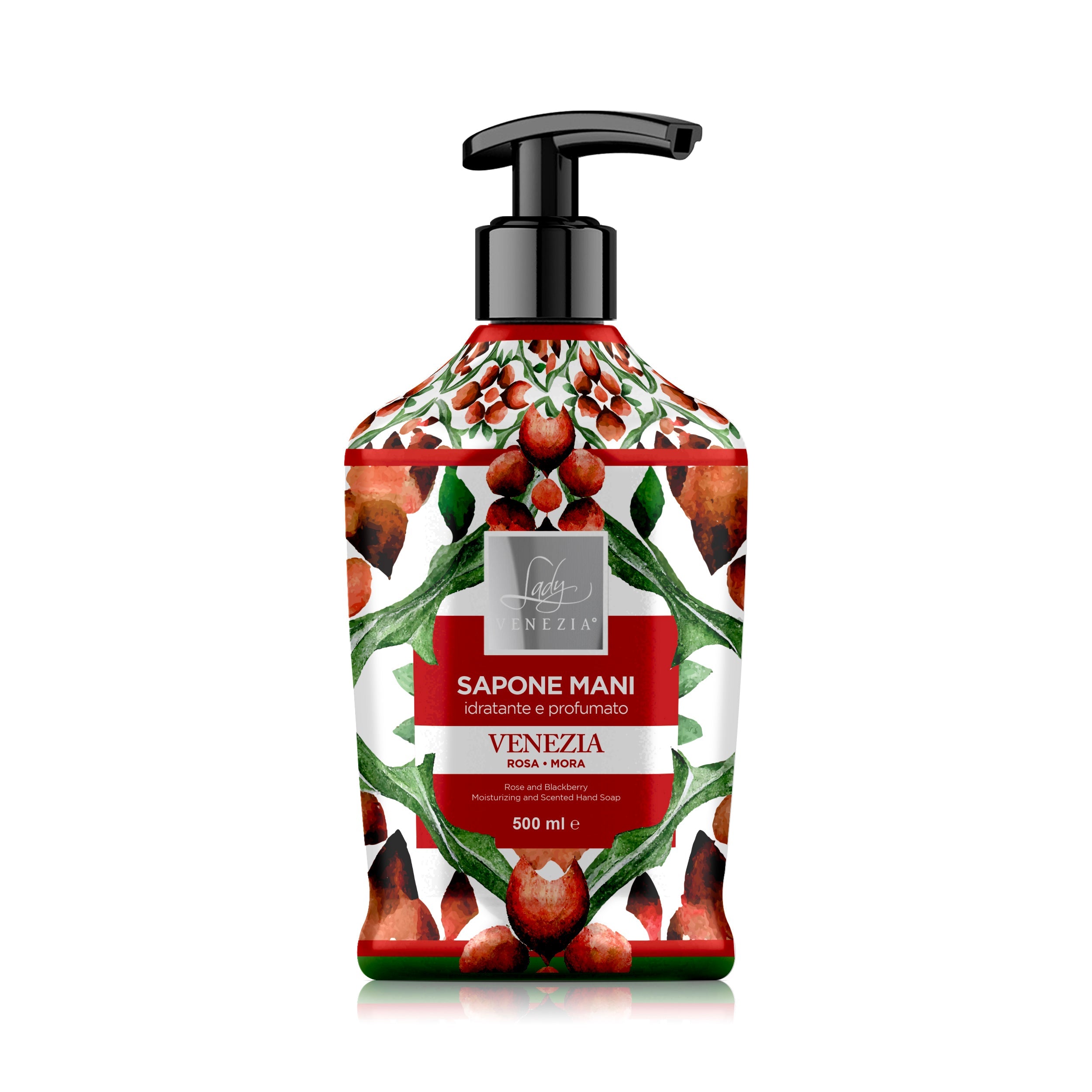 Jabón de manos Ceramiche · Hidratante y perfumado 500 ml — Lady Venezia