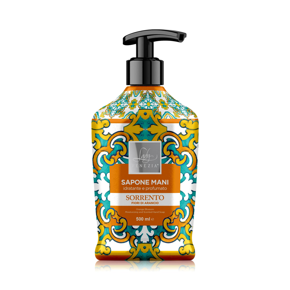 Jabón de manos Ceramiche · Hidratante y perfumado 500 ml — imagen 2
