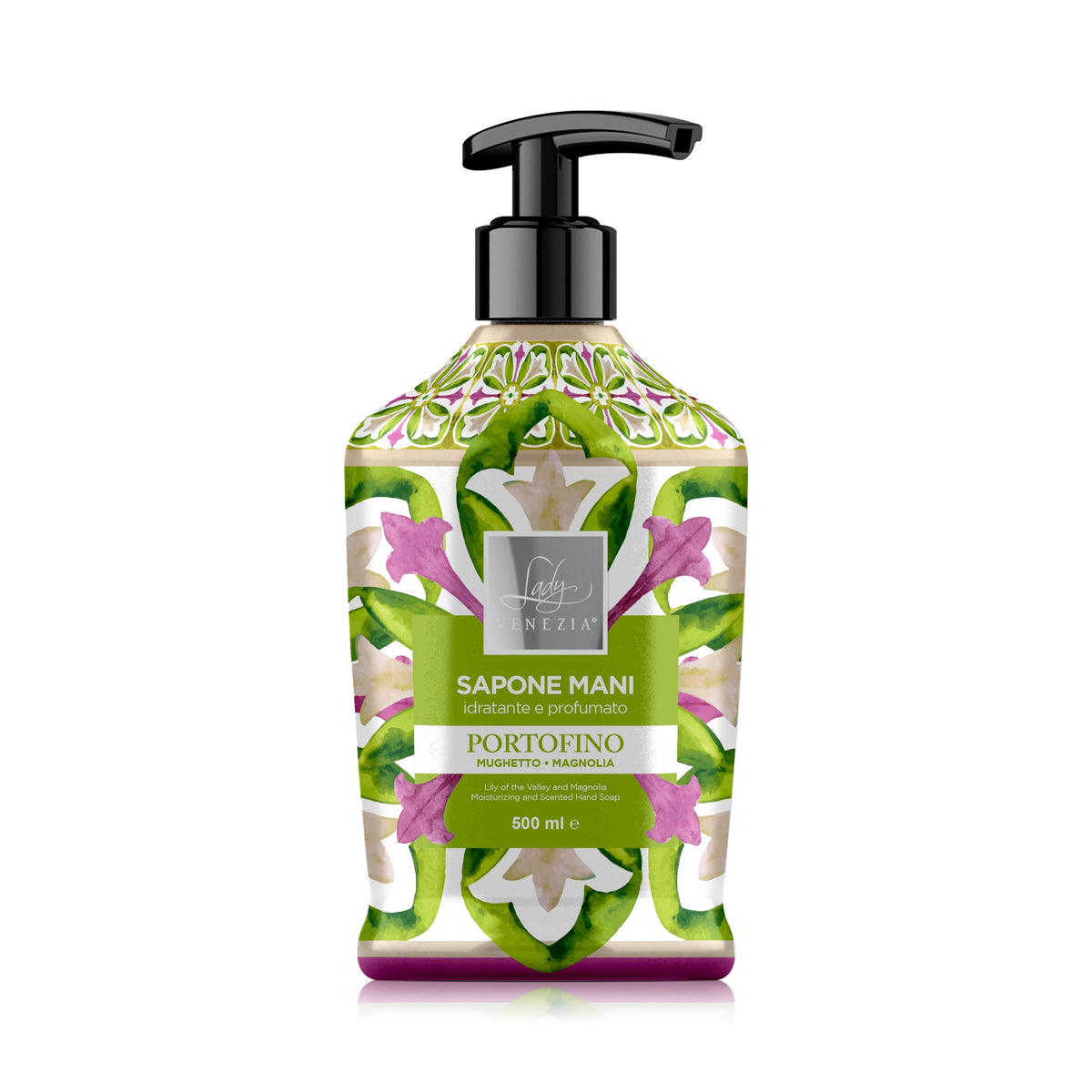 Jabón de manos Ceramiche · Hidratante y perfumado 500 ml — imagen 3