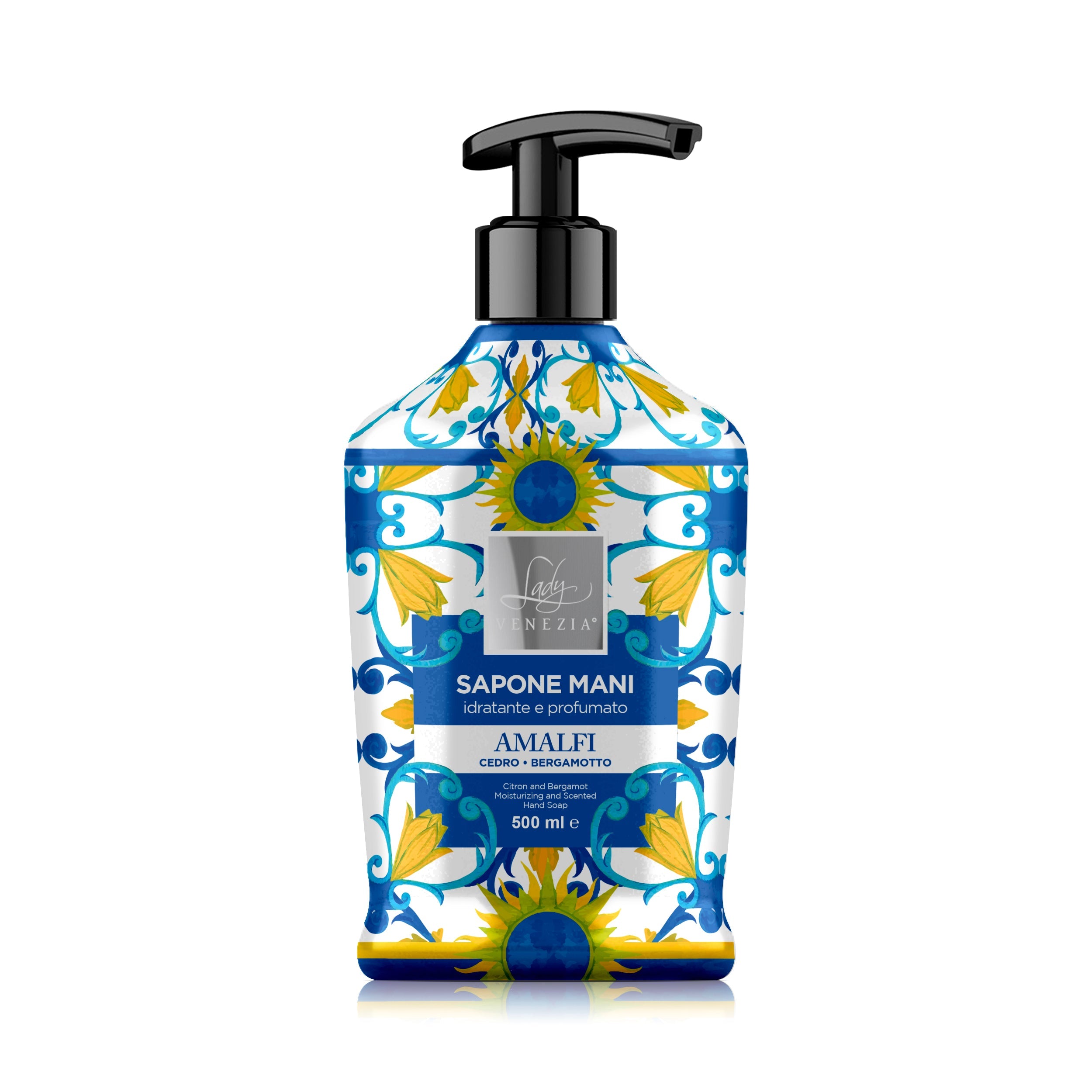 Jabón de manos Ceramiche · Hidratante y perfumado 500 ml — imagen 4
