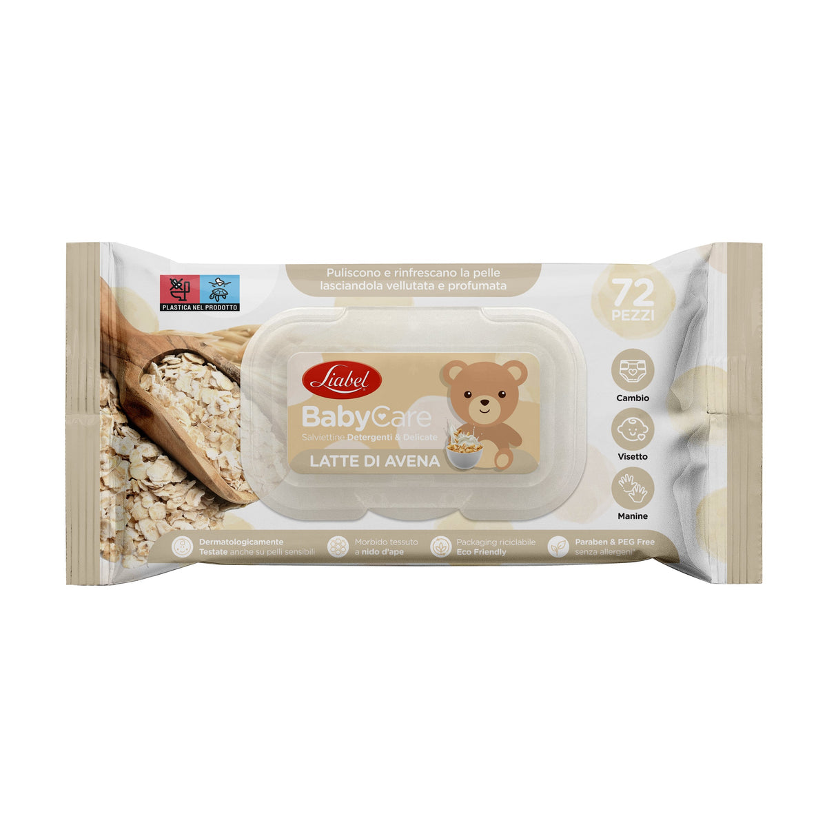Liabel · Toallitas Baby Care 72 unidades — imagen 2