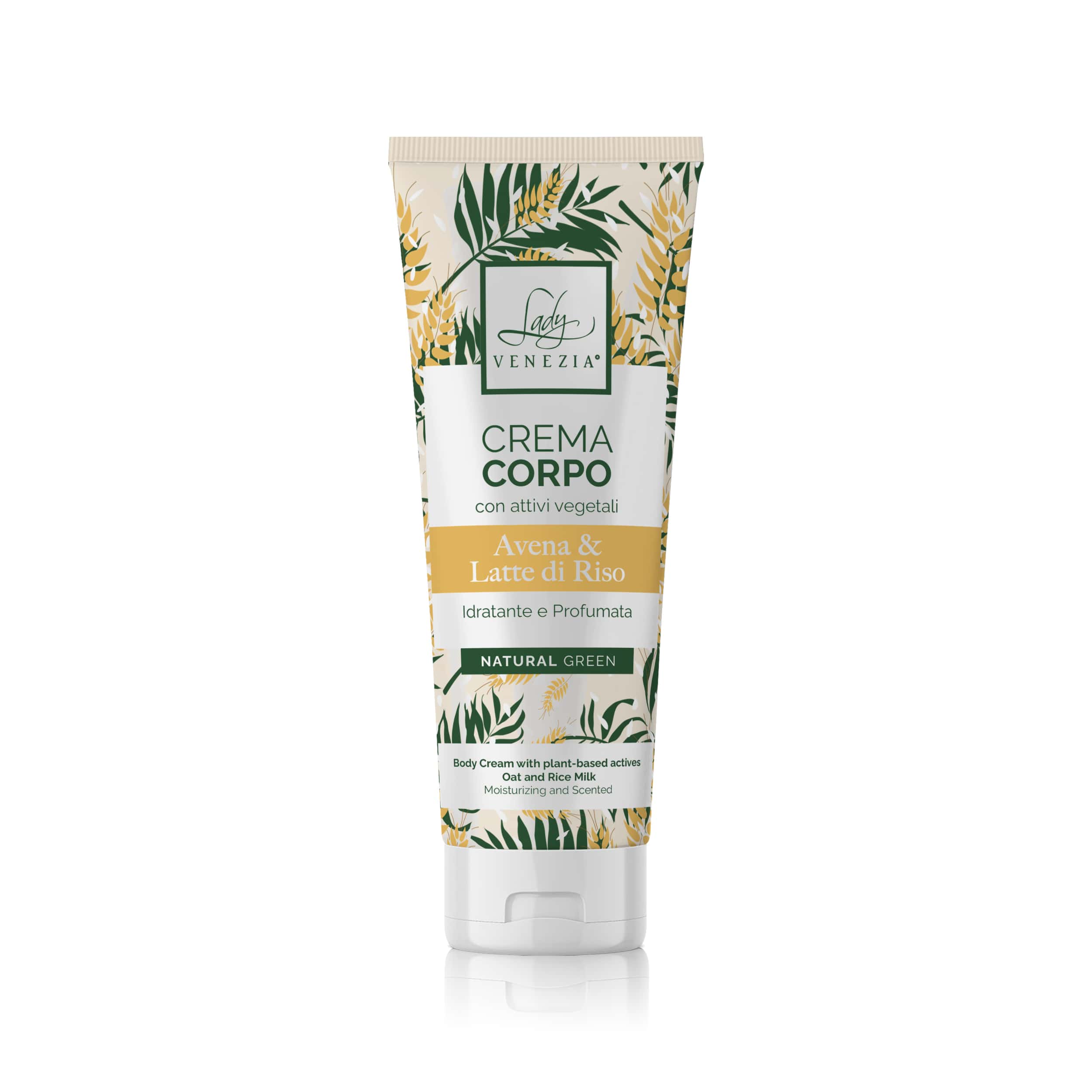 Crema corporal hidratante y perfumada Colección Natural Green - 4 fragancias - 200 ml — imagen 2