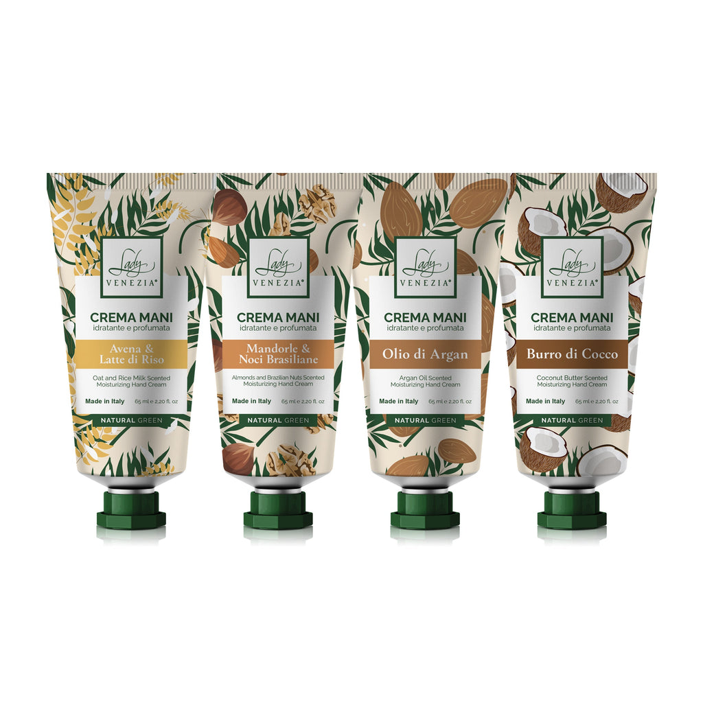 Cremas de manos Natural Green · Hidratantes y perfumadas 65 ml — Lady Venezia
