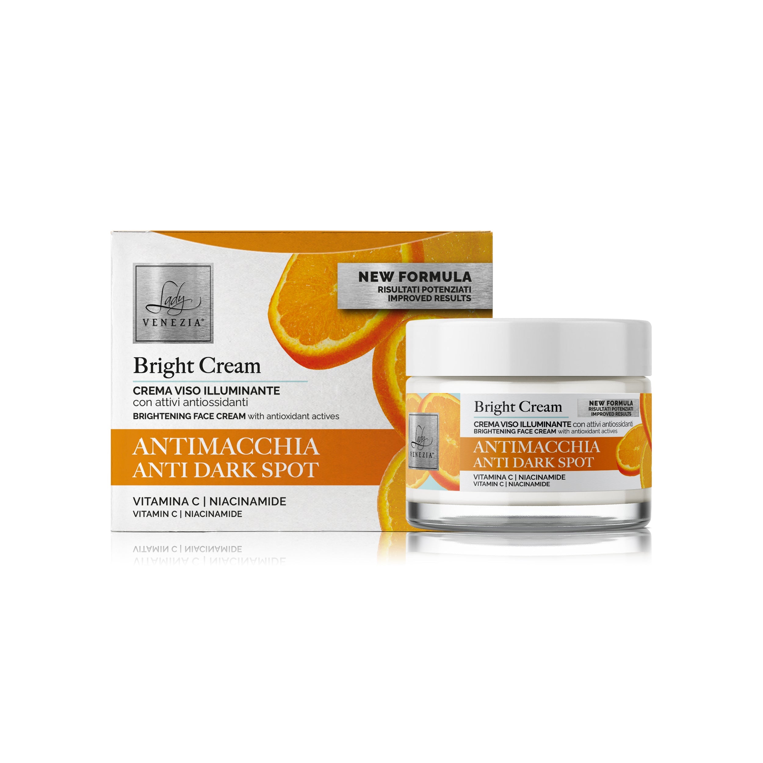 Crema facial antimanchas «Bright Cream» con vitamina C - 50 ml — Lady Venezia