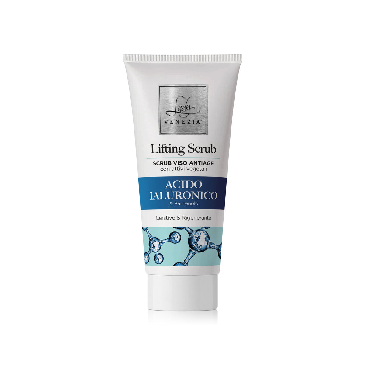 Exfoliante facial Lifting con ácido hialurónico y pantenol · 100 ml — Lady Venezia