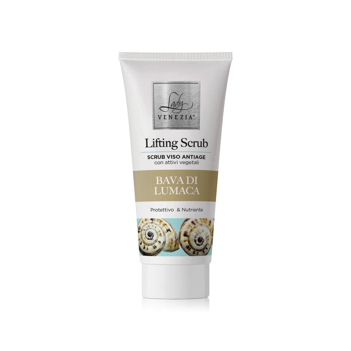 Exfoliante facial lifting con baba de caracol · 100 ml — Lady Venezia