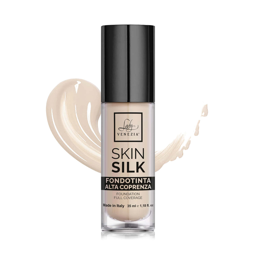 Base de maquillaje de alta cobertura Skin Silk - 3 tonos - 35 ml — imagen 2