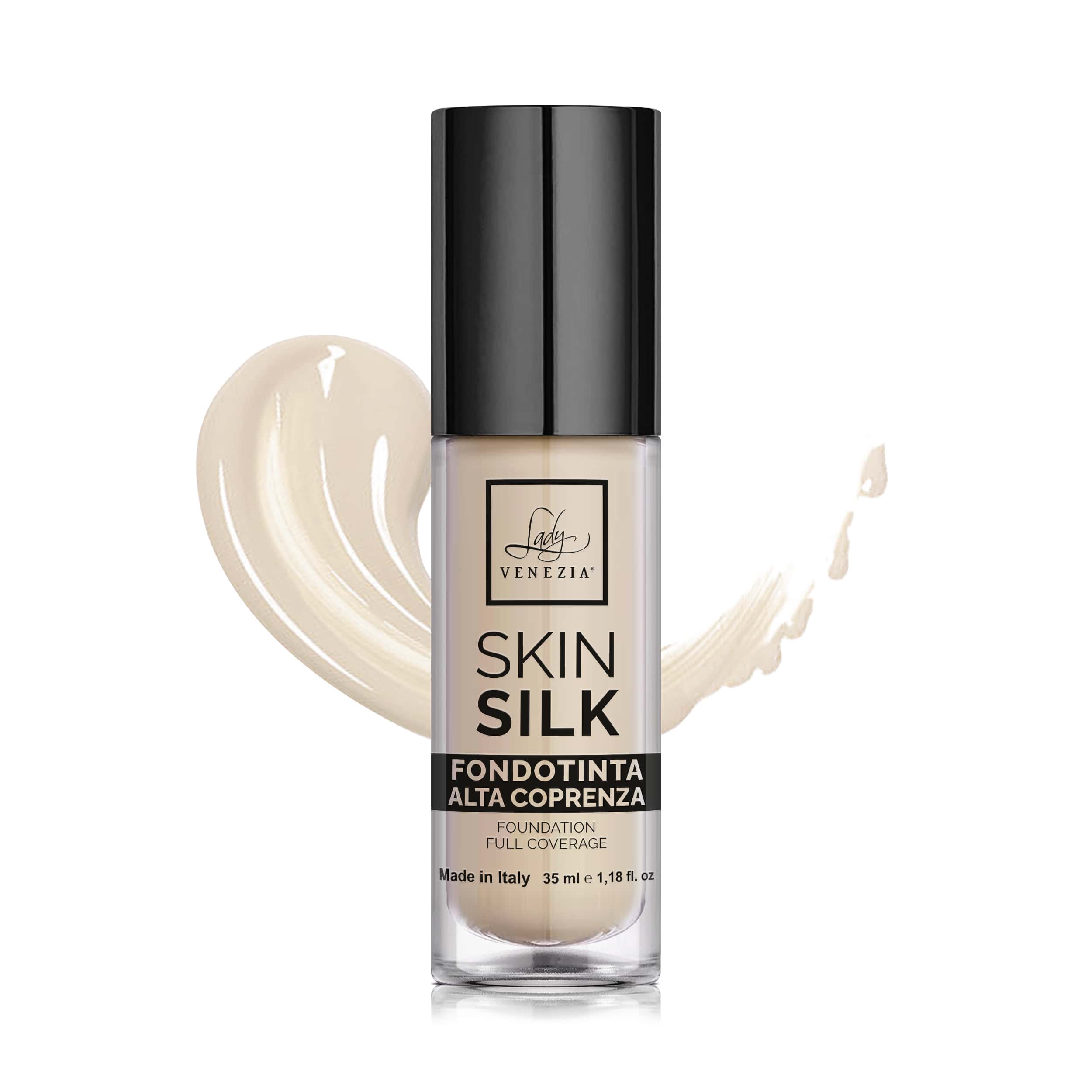 Base de maquillaje de alta cobertura Skin Silk - 3 tonos - 35 ml — imagen 3