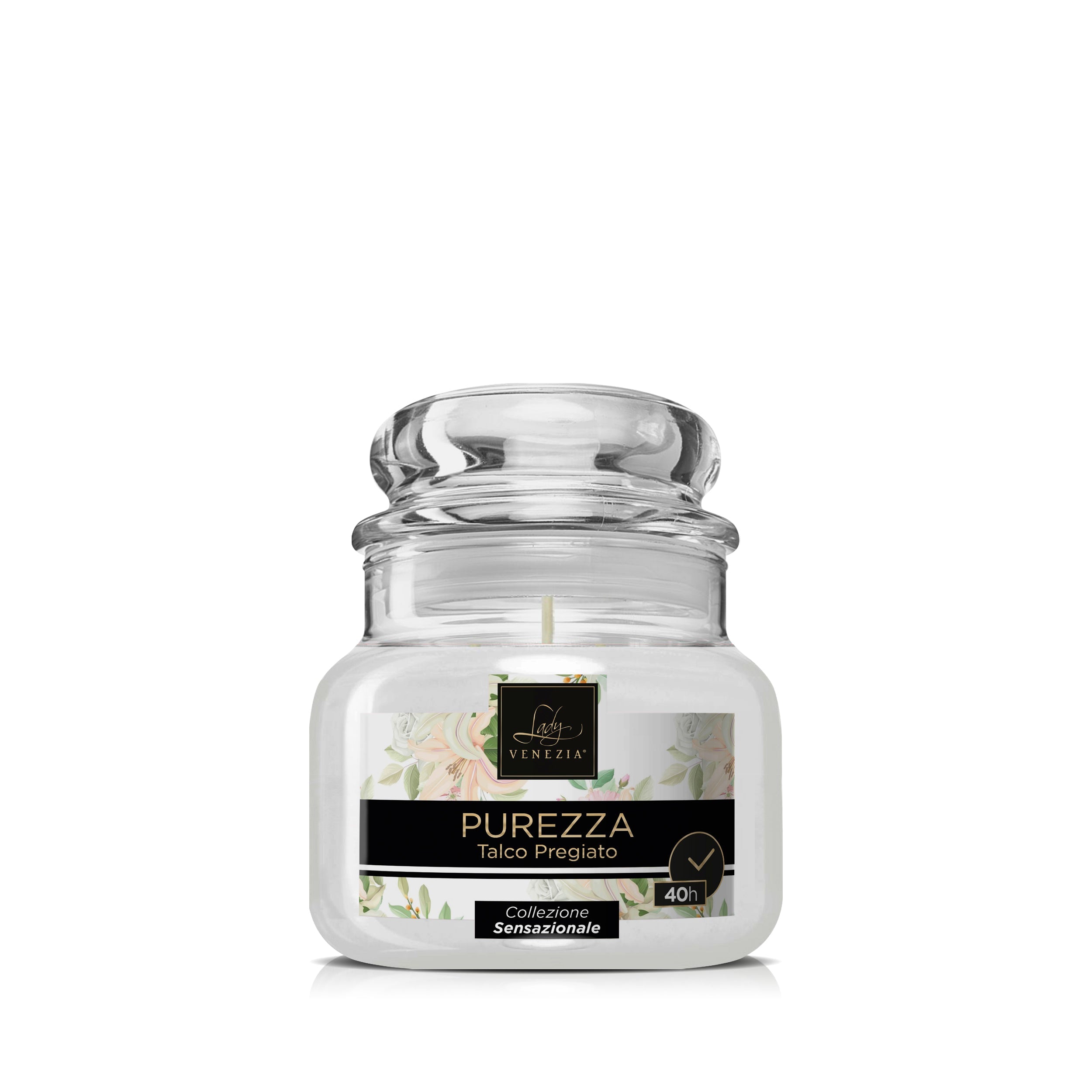 Vela perfumada en vidrio Sensazioni - formato medium 40 horas - 5 fragancias — imagen 2