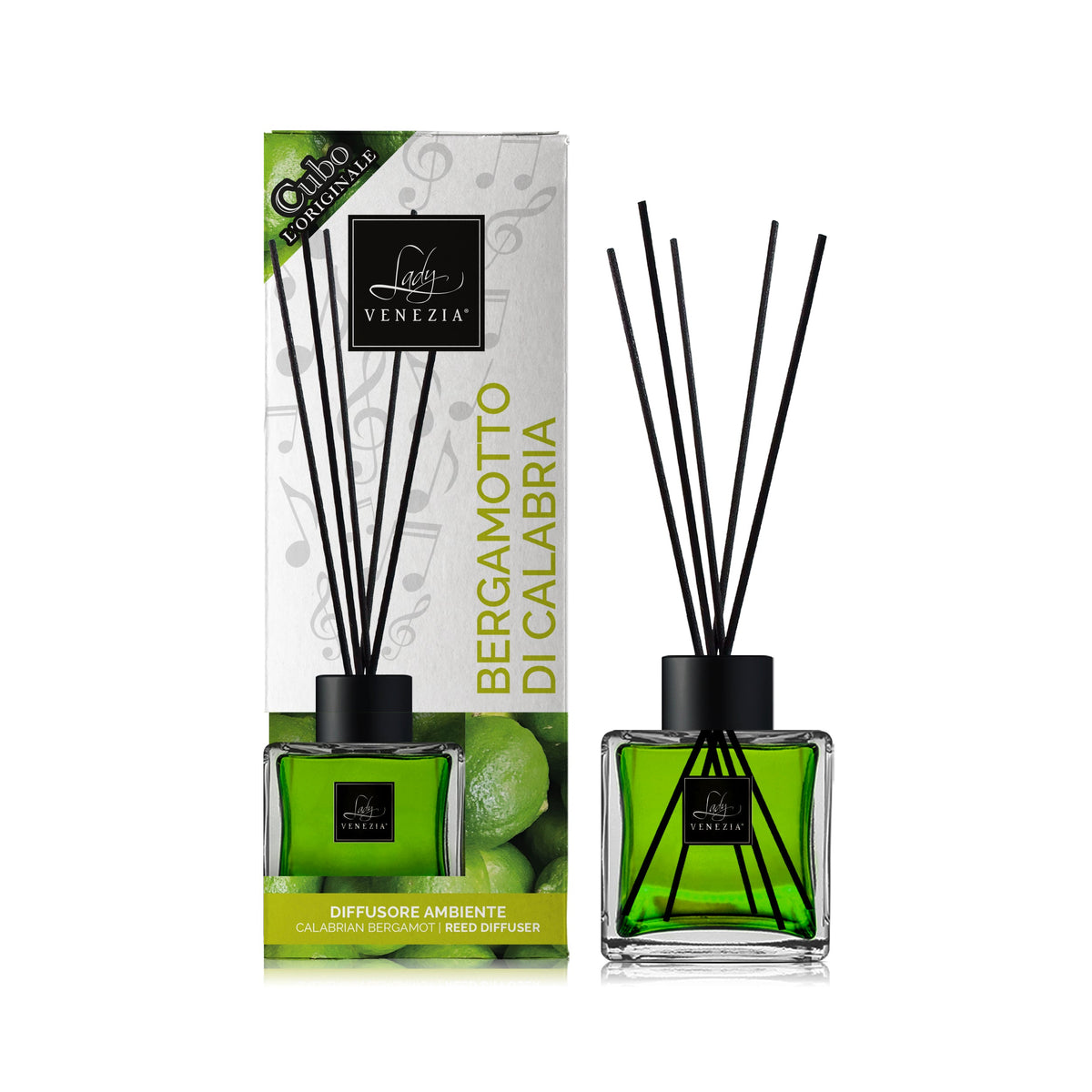Difusor de ambiente Cubo con varillas - 12 fragancias - 100 ml — imagen 7