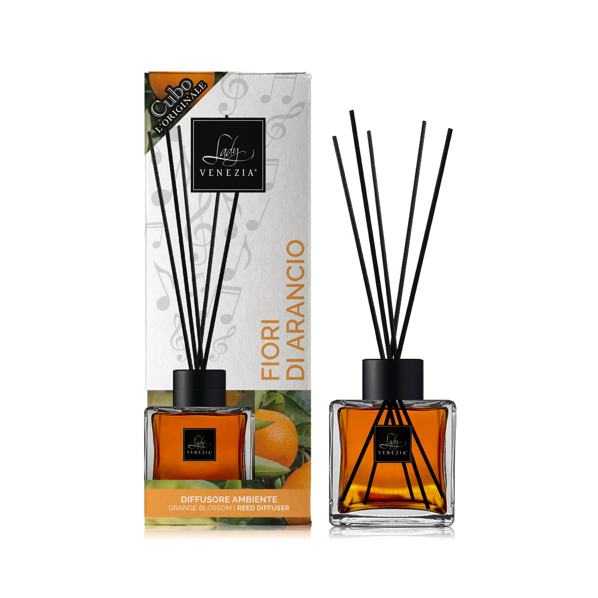 Difusor de ambiente Cubo con varillas - 12 fragancias - 100 ml — imagen 8