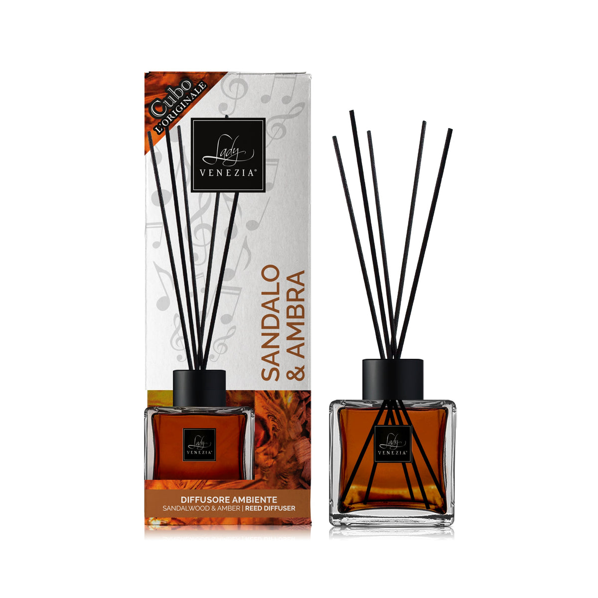 Difusor de ambiente Cubo con varillas - 12 fragancias - 100 ml — imagen 9