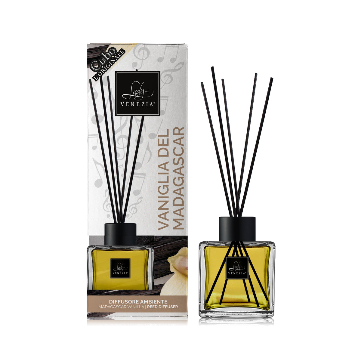 Difusor de ambiente Cubo con varillas - 12 fragancias - 100 ml — imagen 10
