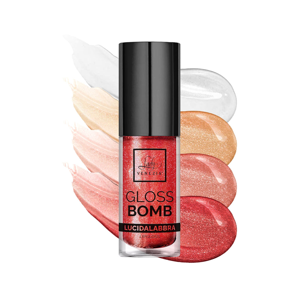 Lipgloss Gloss Bomb · 4 colores · 6 ml — Lady Venezia