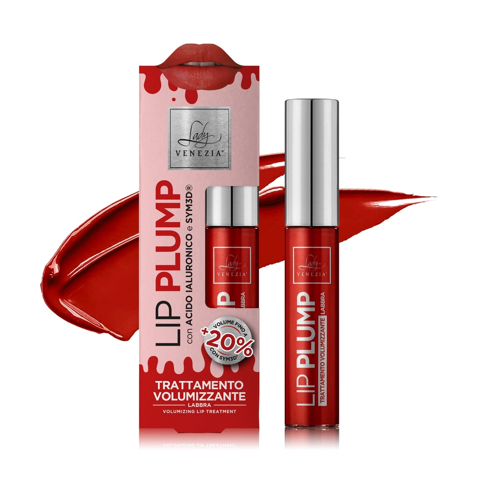 Tratamiento voluminizador de labios - Lip Plump con ácido hialurónico y SYM3D - Varios tonos — Lady Venezia