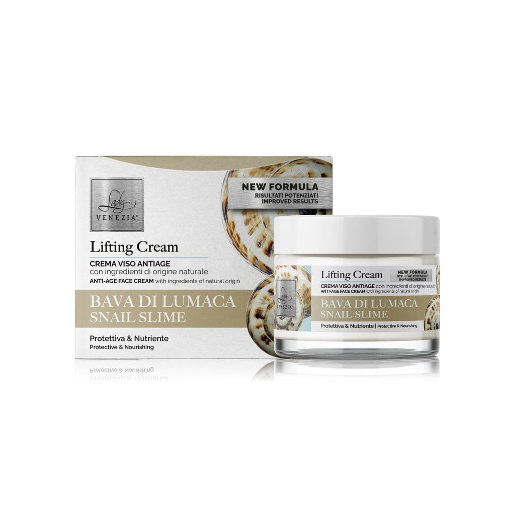 Crema facial antiarrugas con baba de caracol - 50 ml — Lady Venezia