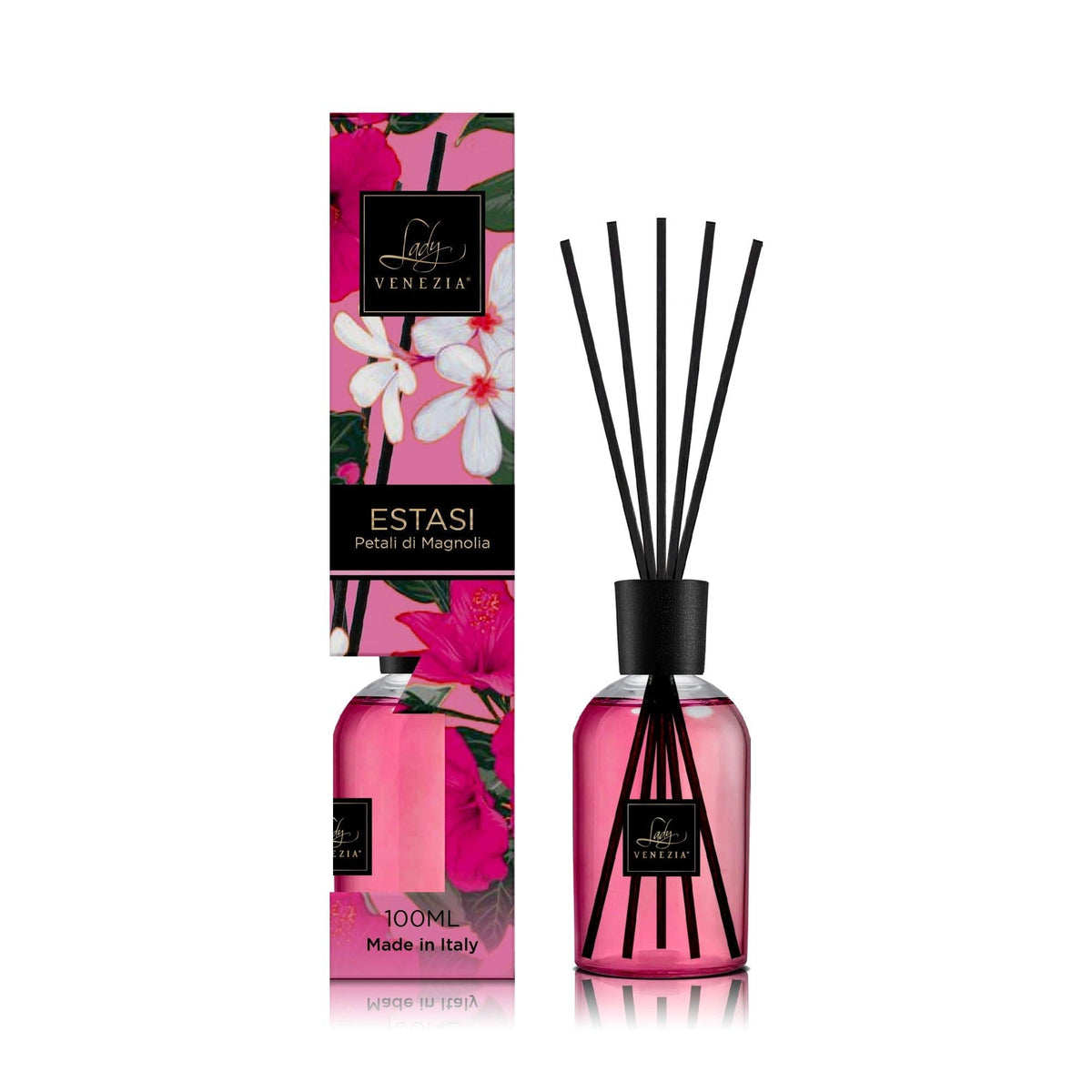 Difusor de ambiente con varillas Sensazionale - 6 fragancias - 100 ml — imagen 4