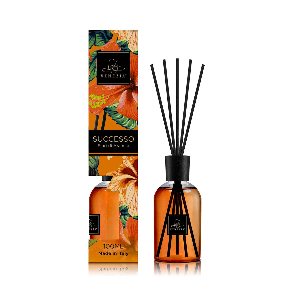 Difusor de ambiente con varillas Sensazionale - 6 fragancias - 100 ml — imagen 2