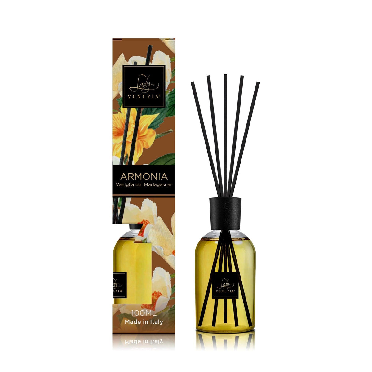 Difusor de ambiente con varillas Sensazionale - 6 fragancias - 100 ml — imagen 5