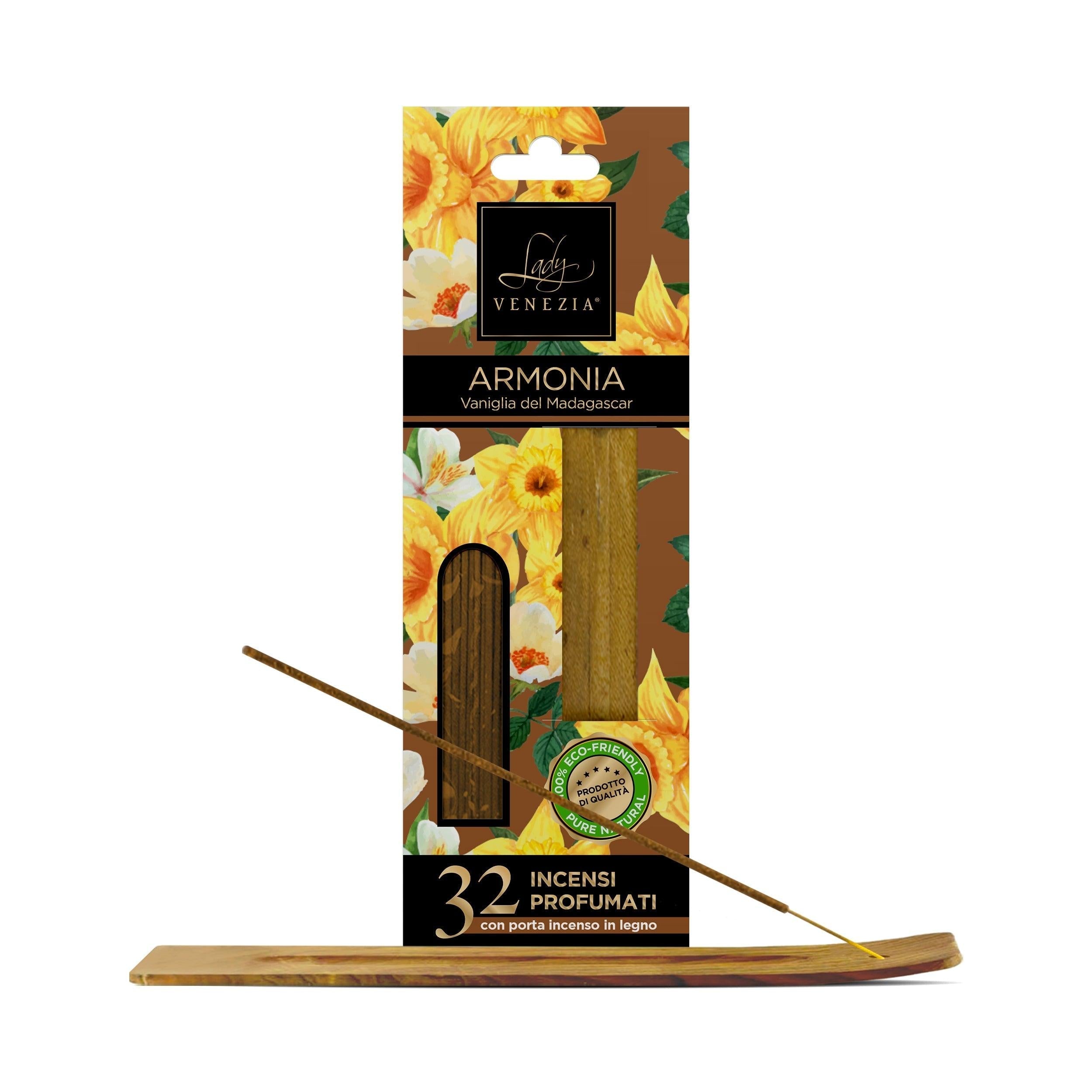 Incienso perfumado con portaincienso · Colección Sensazionale · 8 fragancias — imagen 4